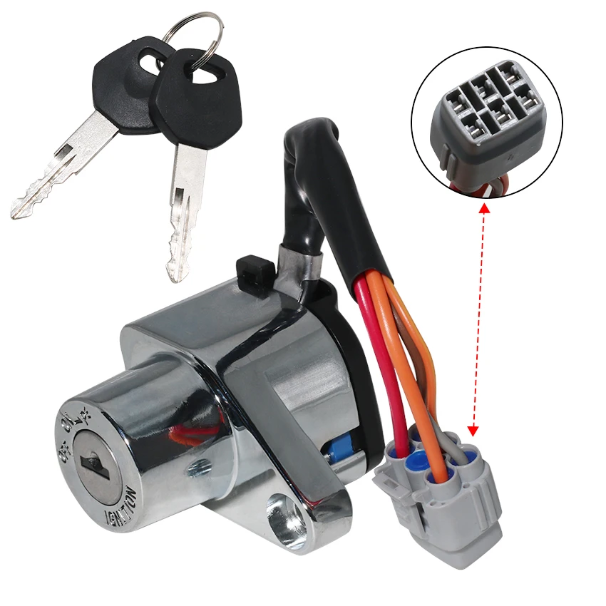 

Motorcycle Ignition Switch Locks Kit For Suzuki VL1500 M90 VL1500BT VL1500B VL1500T VLR1800 37110-40H11 37110-40H31 37110-22H30