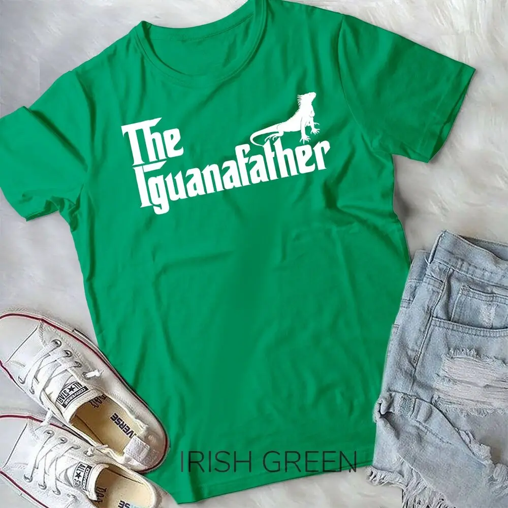 Mens The Iguanafather Funny Iguana Father day Lover T-Shirt Gift Unisex T-shirt