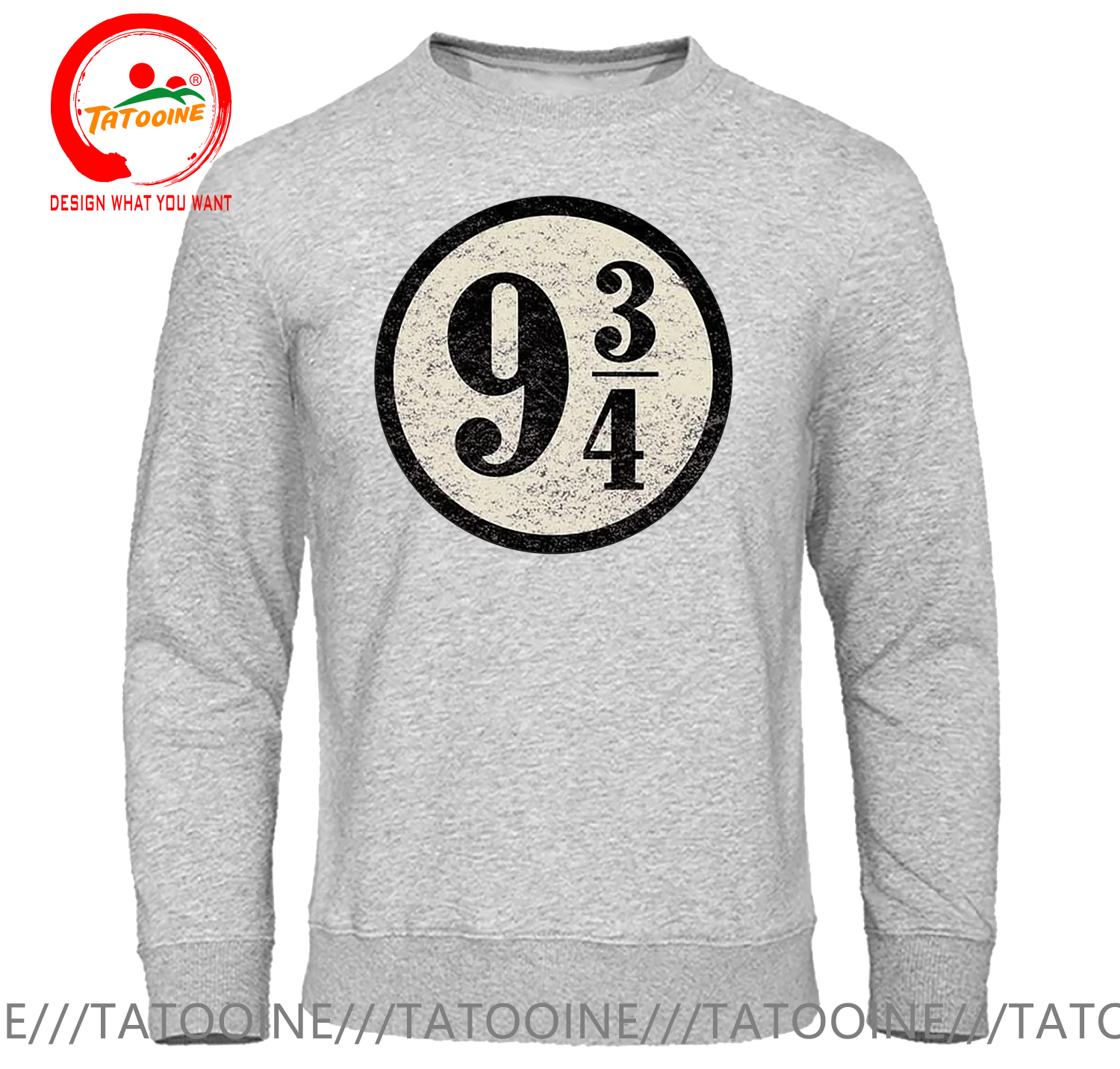 Vintage Platform Nine And Three Quarters Sweatshirts Hoodies Swag Train 934 Warm Fleece Sweatshirt Hoodie Pullover Jerseys Coats