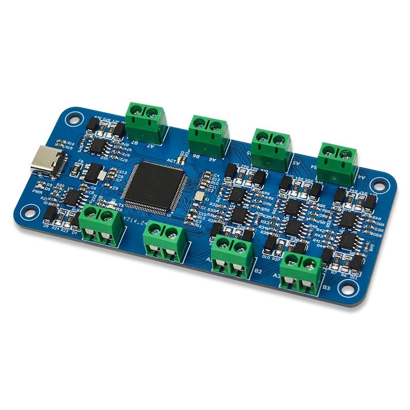 CH348L USB to eight channel RS485 communication module