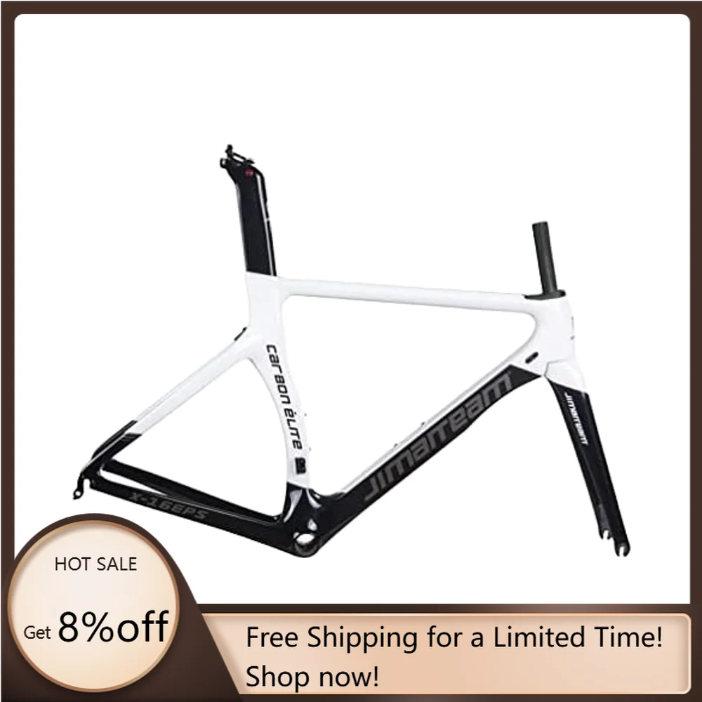 

STLF 700c Road Racing Bike Frameset Carbon C Brake Racing QR 100/130mm Internal Routing 46/48/50/52/54CM Sizes Bicycle Seat Post