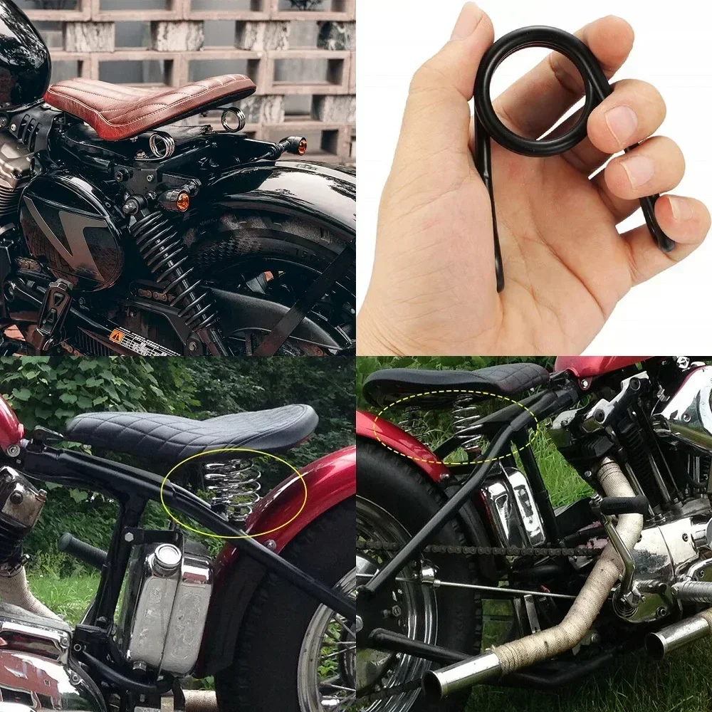 Motorcycle Seat Bracket Mount w/ Springs For Harley KTM Honda Suzuki Kawasaki Aprilla Yamaha Ducati Indian Triumph ATV UTV