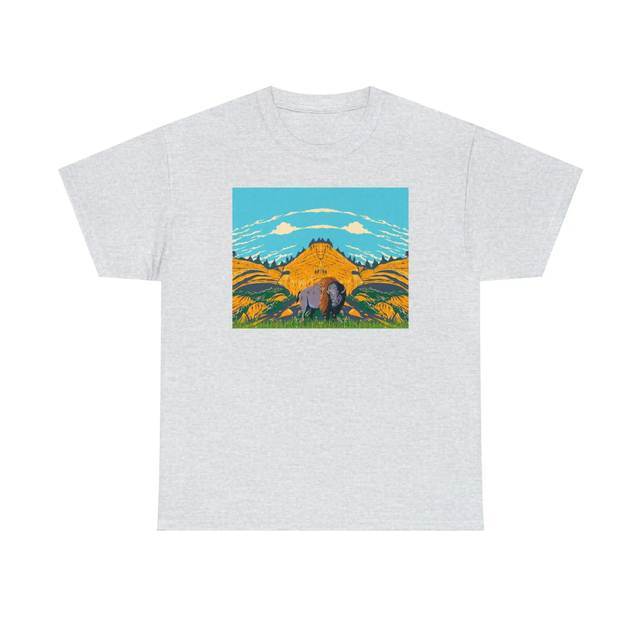 Buffalo Inspired Art T Shirt