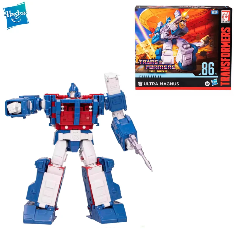لعبة أصلية جديدة من هاسبرو ترانسفورمرز من سلسلة الأفلام SS86 ألترا ماغنوس من الفئة C، لعبة أكشن فيجر هدية للأطفال
