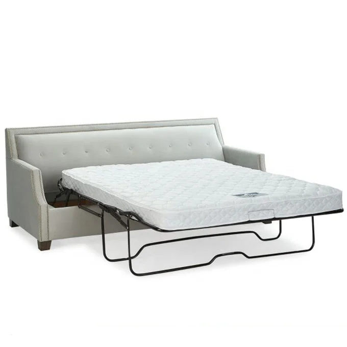 Convertible Sofa Come Bed Wooden Fabric Sofa Bed Modern Sleeper Sofa