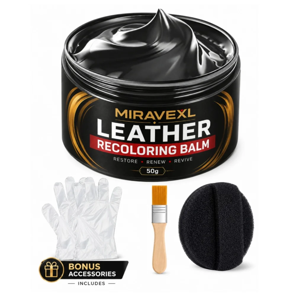 Leder-Farbwiederherstellungsbalsam, Leder- und Vinyl-Farbwiederherstellungs-Conditioner – Repariert verblasste und zerkratzte Lederfarbe