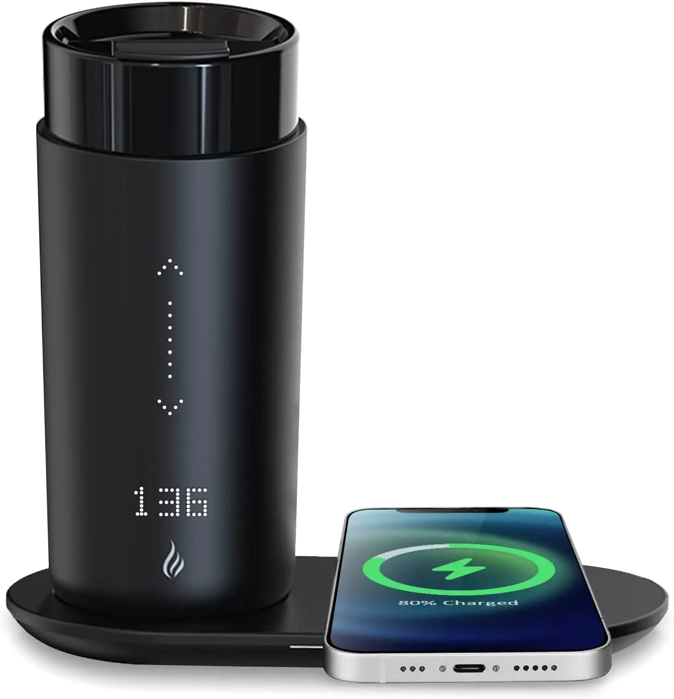 

Smart Digital Vacuum Thermos Flask Led Digital Temperature Display Stainless Steel Cup Water Bottle Customize