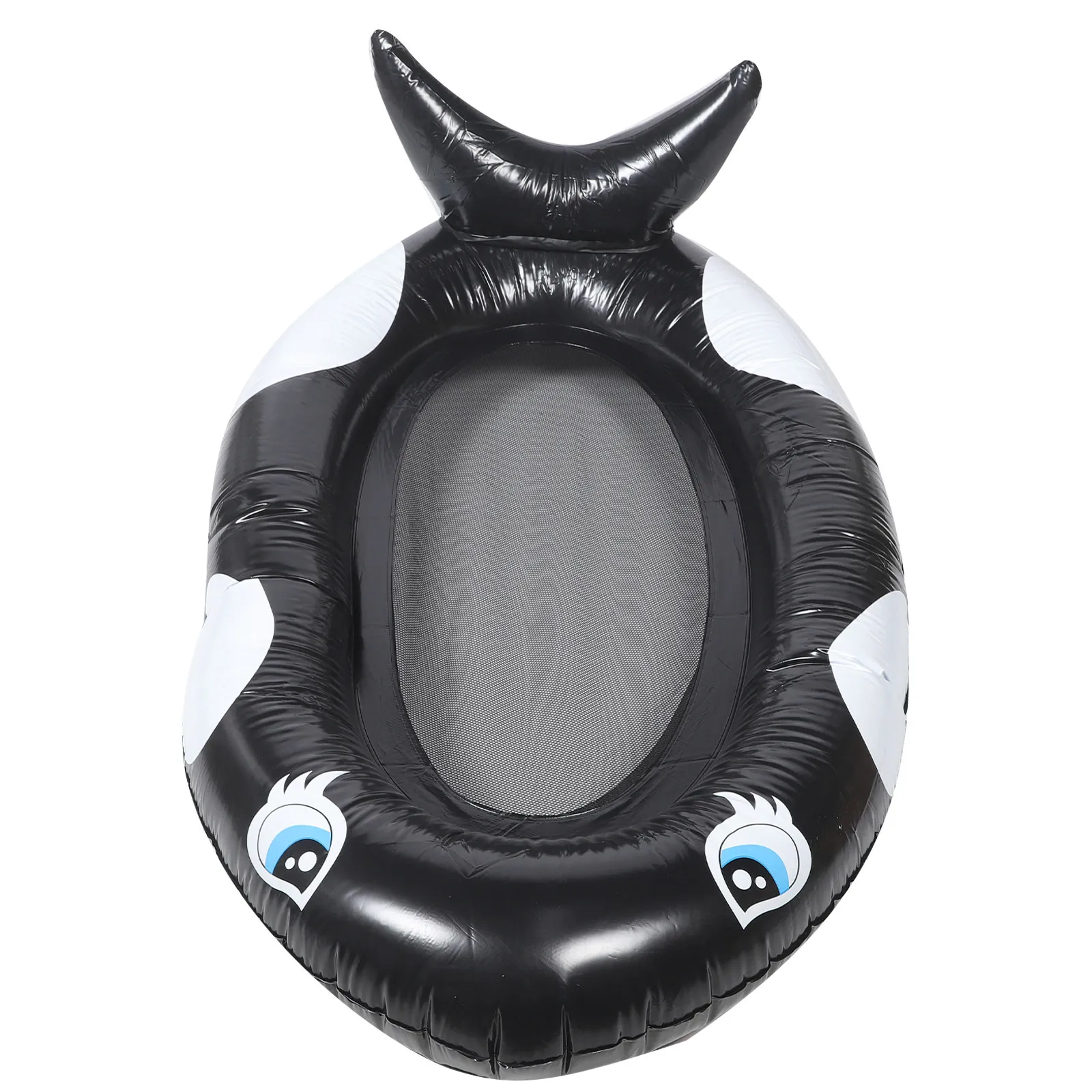 Faltbare Pool-Hängematte Atmungsaktiver Netz-Schwimmsessel Aufblasbare Sonnenliege Pool-Zubehör Entspannungsmatte