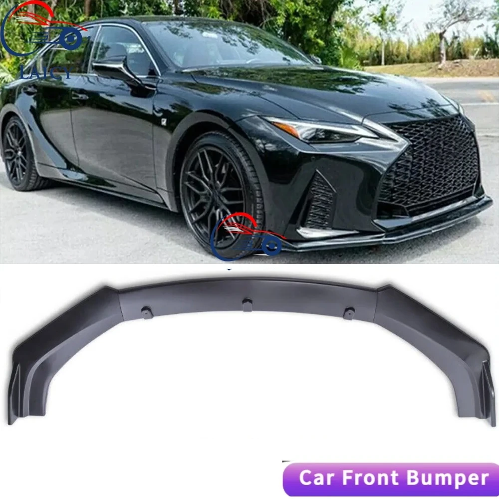 LAICY Spoiler Dianteiro (Front Splitter) para Lexus IS250 IS350 IS300 - Kit Aerodinâmico, Difusor e Proteção de Para-choque