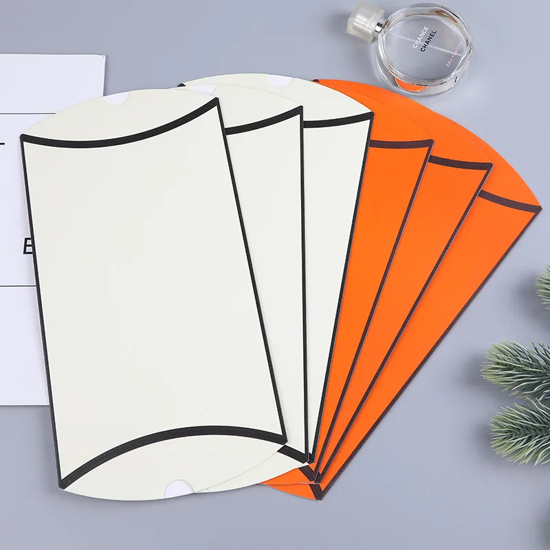 

5PCS 31x20x5cm Pillow Paper Gift Boxes Wedding Favors Candy Packaging Silk Scarf Home Party Birthday Supplies