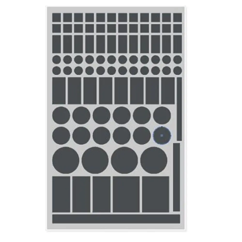 Led Covers Block Light Dimming Stickers Easy to Use Great Adhesion Strength Led Light Blocking Stickers Black Color