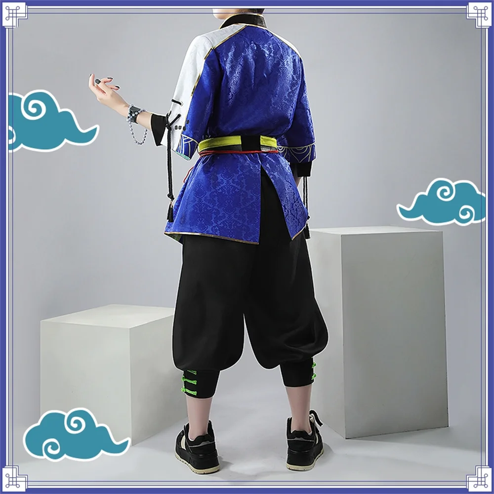 Vivi-Cos Anime Spel Nijisanji Kenmochi Toya Thema Kleding Knappe Halloween Carnaval Rol Cosplay Kostuum Complete Set