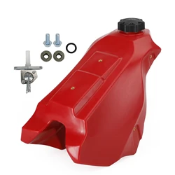 Artudatech Gas Tank Fuel Tank RED for Honda CR 500 R 89-01 CR 250 R 88-89 CR 125 R 1988 1989 1990