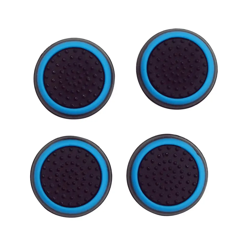 Hot 4Pcs Thumb Stick Grip Caps Non slip Silicone Analog Joystick Thumbstick for PS4 PS5 360Xbox One Game Controller