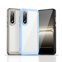 For Oneplus Nord 5 Clear Case Oneplus Nord 5 Cover Coque Funda Hard Translucent Soft Frame Shockproof Phone Bumper Oneplus Nord5