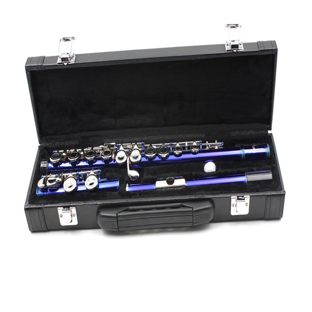 

1Pcs Flute Storage Box 16 Hole Portable Protective Wind Instrument Case Durable Waterproof High-End Dustproof