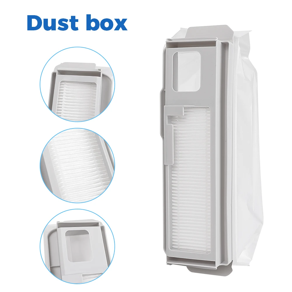 Dust Bags With Filter For Narwal Freo X Ultra/Freo X Plus/Freo Pro/J4/J4Lite/J5/R10/K1 Robot Vacuum Cleaner 1L Capacity Dust Bag