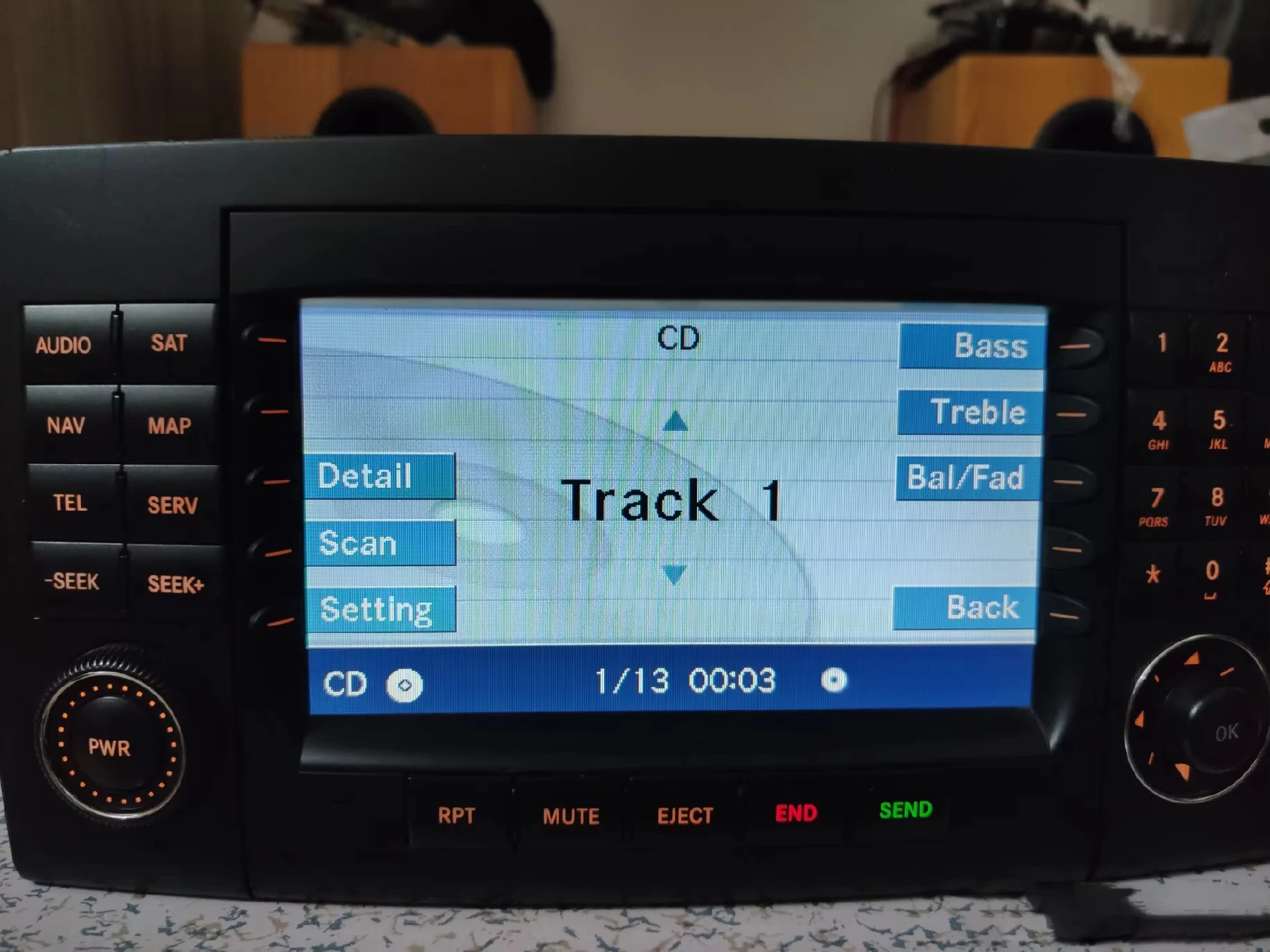 メルセデス・ベンツ A164 ホストデコーダー ML W211 A171 A177 ホストブートボックスはバックライトボタンライトをサポートします