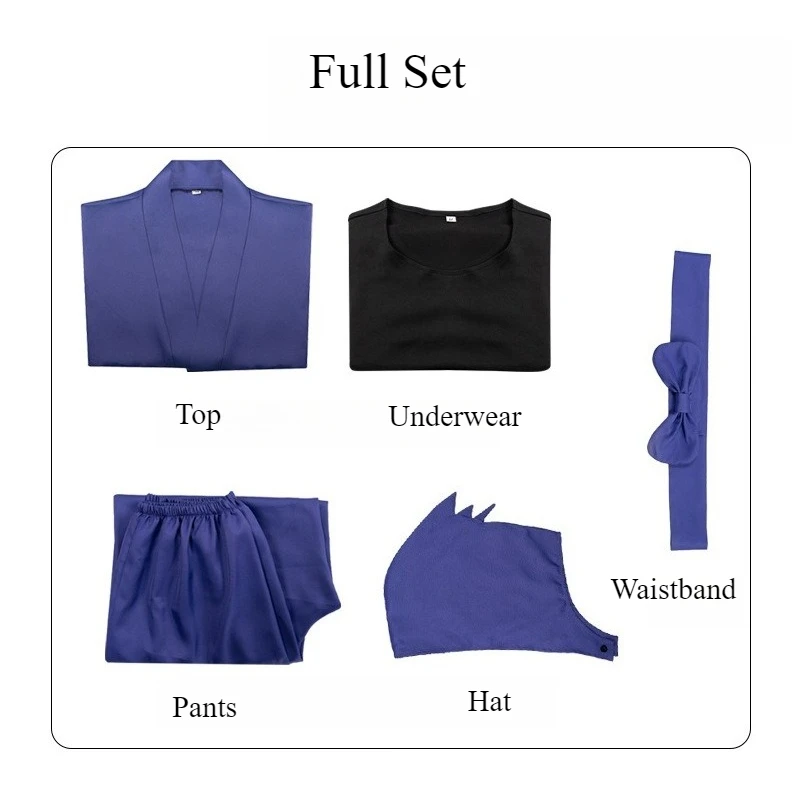 Anime Nintama Rantarou Cosplay Costume Ninjutsu Academy Performance Costumes Ninja Boy Rantaro Karate Cosplay Costumes