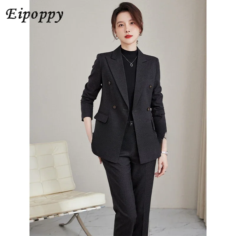 Spring and Autumn style casual high-end professional formal attire