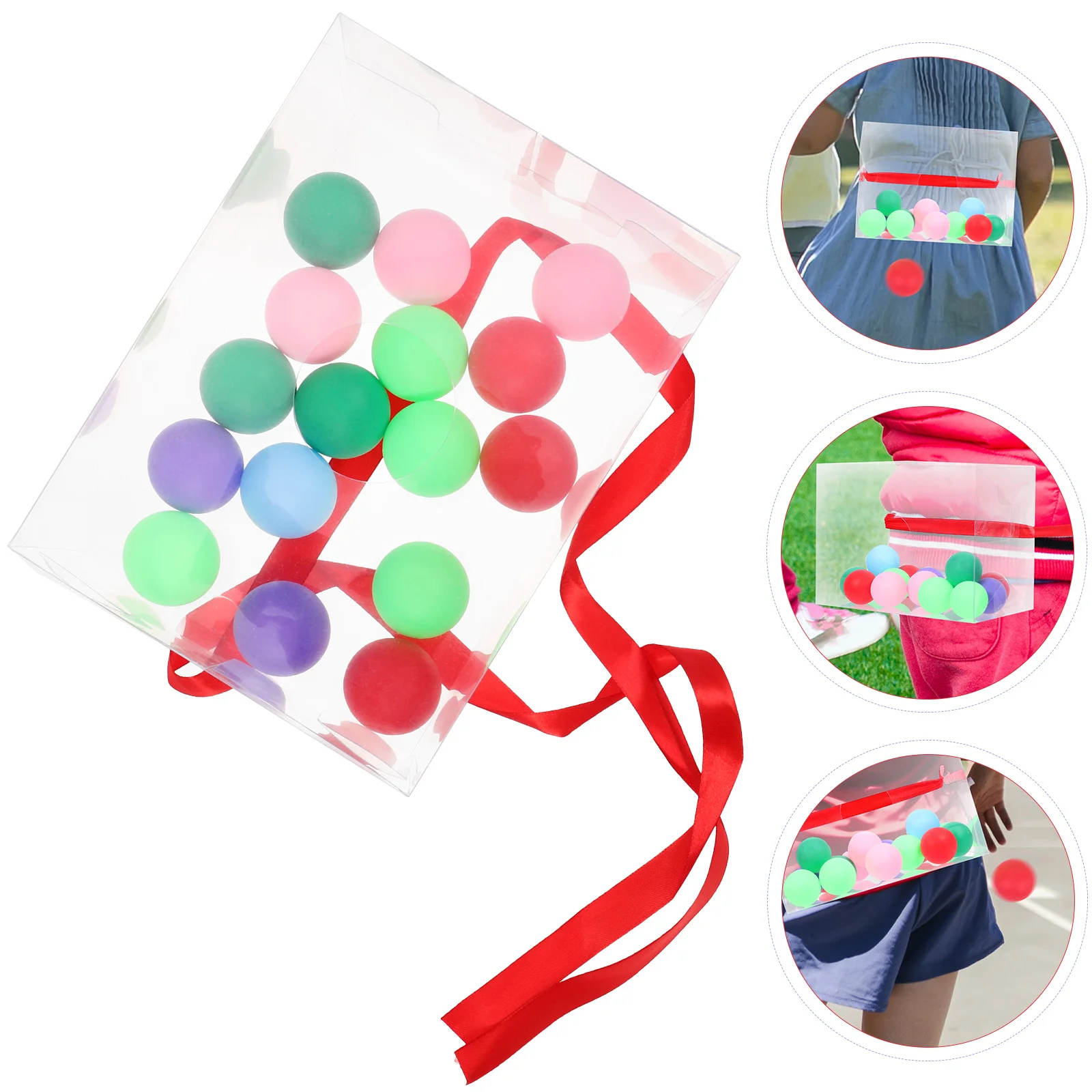 3 Pieces Gift Game Props Lovers Adults Outdoor Pong Balls - Cloth Plastic Funny Entertainment -pong