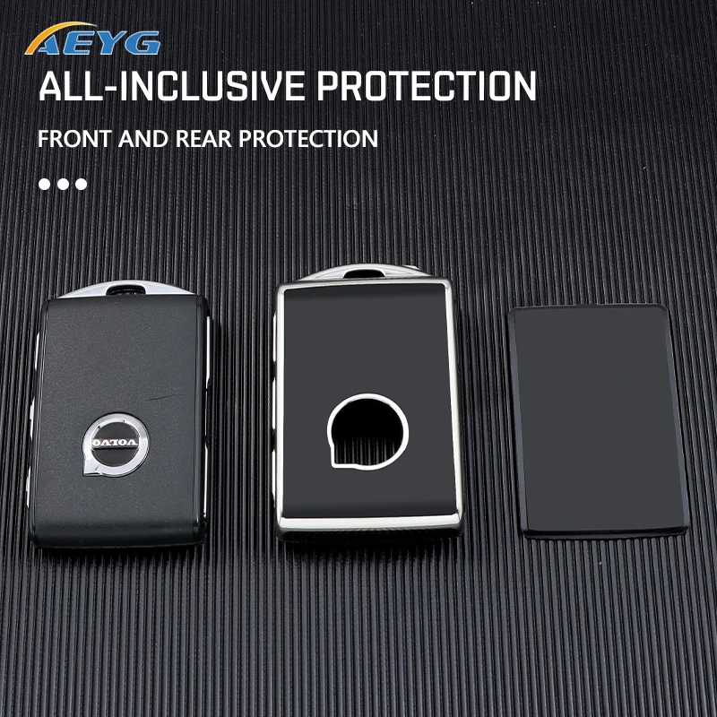 Soft TPU Car Remote Key Case Cover Shell For Volvo XC60 XC40 XC90 S90 V60 S60 V90 2010-2022 Holder Protector Fob Accessories