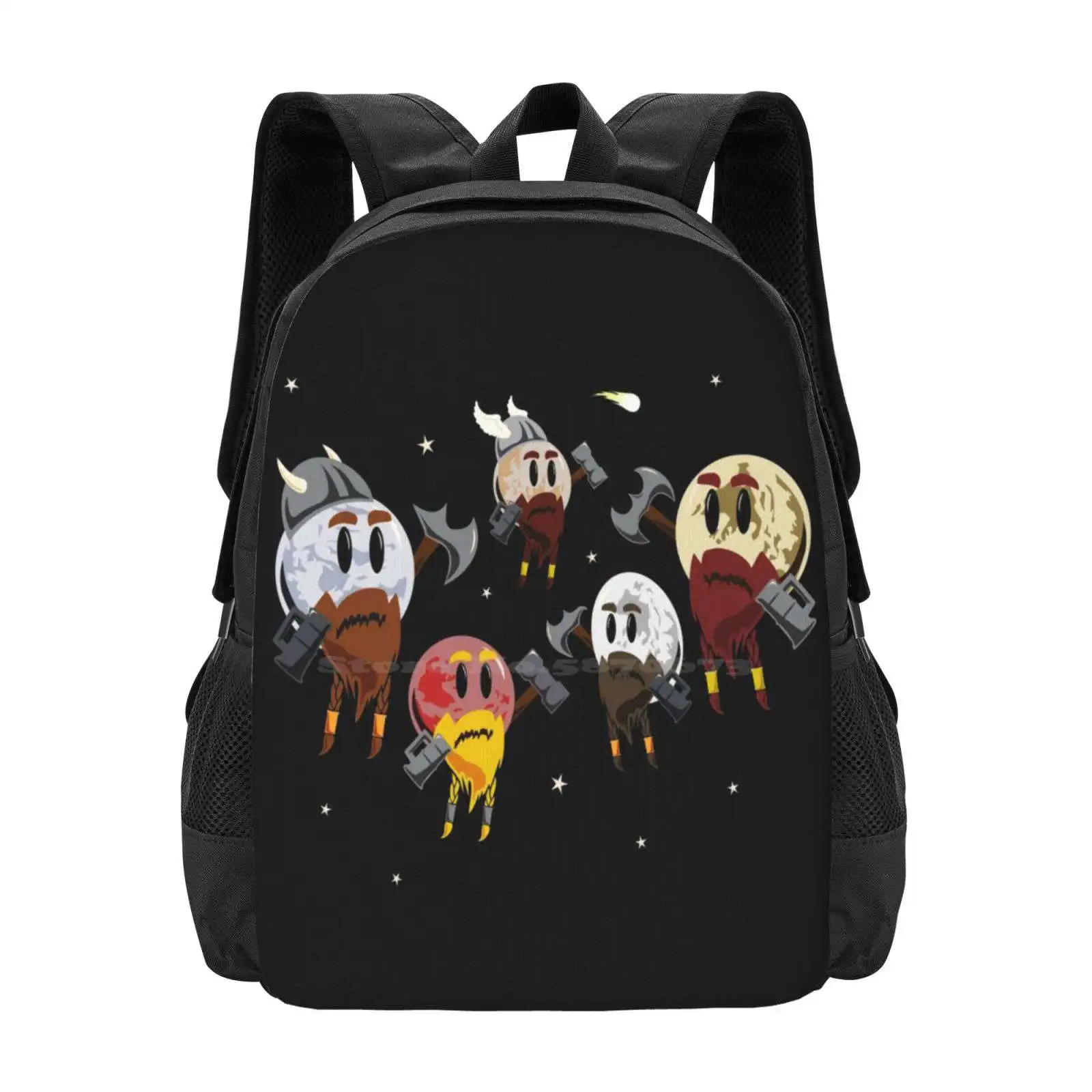 Pianeti nani nuovi arrivi borse Unisex borsa per studenti zaino pianeti nani nani Fantasy Funny Space Stars sistema solare Pluto