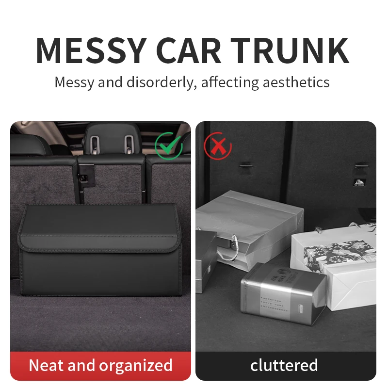 

Used for Volkswagen Passat/Touran/Tiguan/Teramont/Phaeton/Touareg covered car trunk storage box to prevent dust and moisture