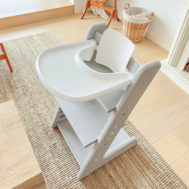 Kitchen Dining Chairs Plastic Children's Auxiliary Armchair Portable Adjustable Chair Multi-functional Baby Learning Chairs