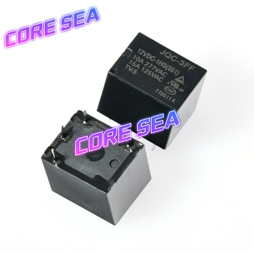 JQC-3FF-012-1HS Relay JQC-3FF-12VDC-1HS T73 4-pin 12VDC