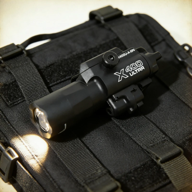 High Quality X400U 2-in-1 Laser Flashlight Combo 20mm Rail Mount For Airsoft Guns Hunting Shooting Gear