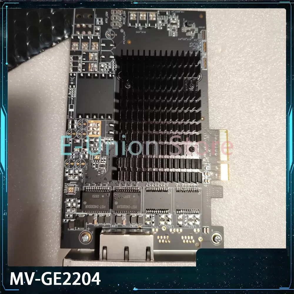 Robot Acquisition Card MV-GE2204 4 Gigabit Ethernet Port PCI-E Interface