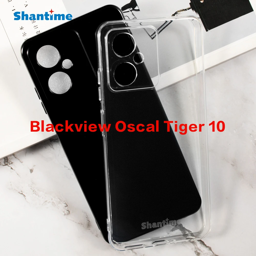 Case for Blackview Oscal Tiger 10 TPU Shockproof Rubber Cover Protective Bumper Flexible Shell for Blackview Oscal Tiger 10