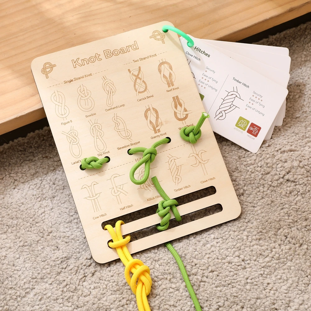 Wooden Lacing Boards Baby Threading Toy Children's Finger Dexterity Training Toys Rope-tying Knot Learning Toy Children's gift