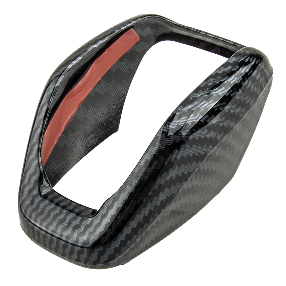 2 قطعة مقبض ناقل الحركة غطاء الكسوة ديكور صالح لتويوتا RAV4 2019 2020 2021 #3