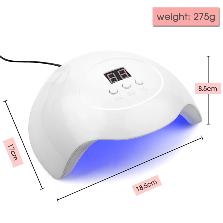 Sun Nail Art Technology Equipment Curing Artificial Nail Dryer UV Light Nail Manicure 36w  Light with Timer