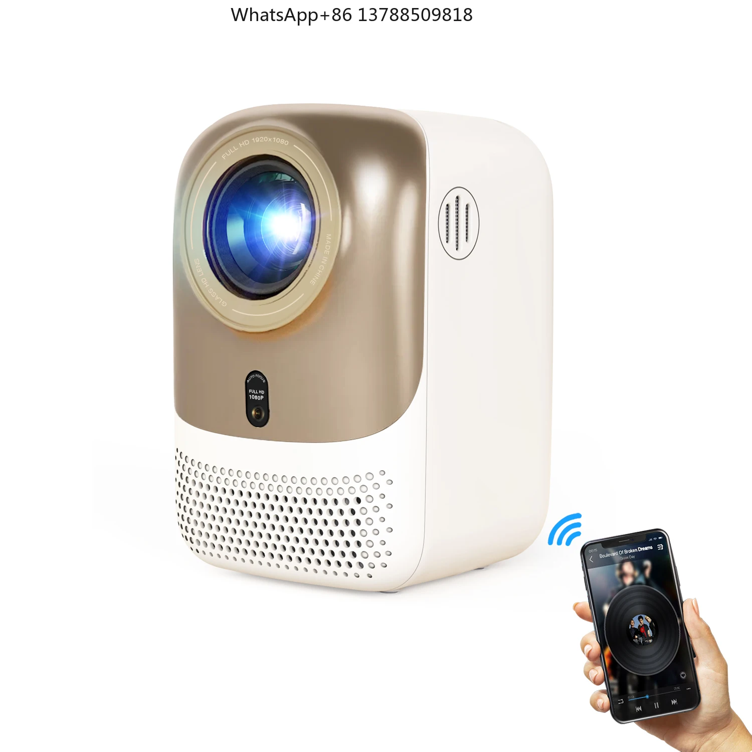 

Портативный карманный домашний кинотеатр Smart LCD LED Android Wi-Fi, мини-проектор для кемпинга, готов к отправке