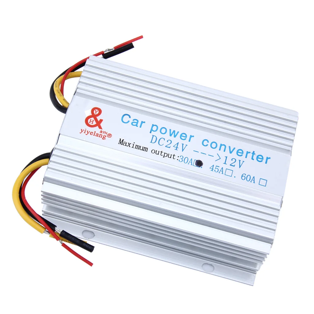 Auto Buck Converter Voltage Stabilizer, Overtemperature / Short Circuit /