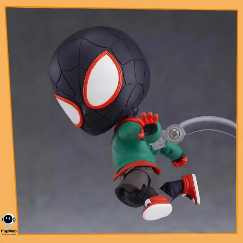 Spider-Man en el Spider-Verse Miles Morales figura de acción articulada modelo Poseable regalo coleccionable