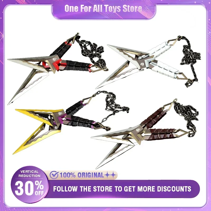 22cm Valorant Weapon Kuronami No Yaiba Variant Ninja Kunai Metal Game Sword Desk Decoration Christmas New Year Gifts Toys Kids