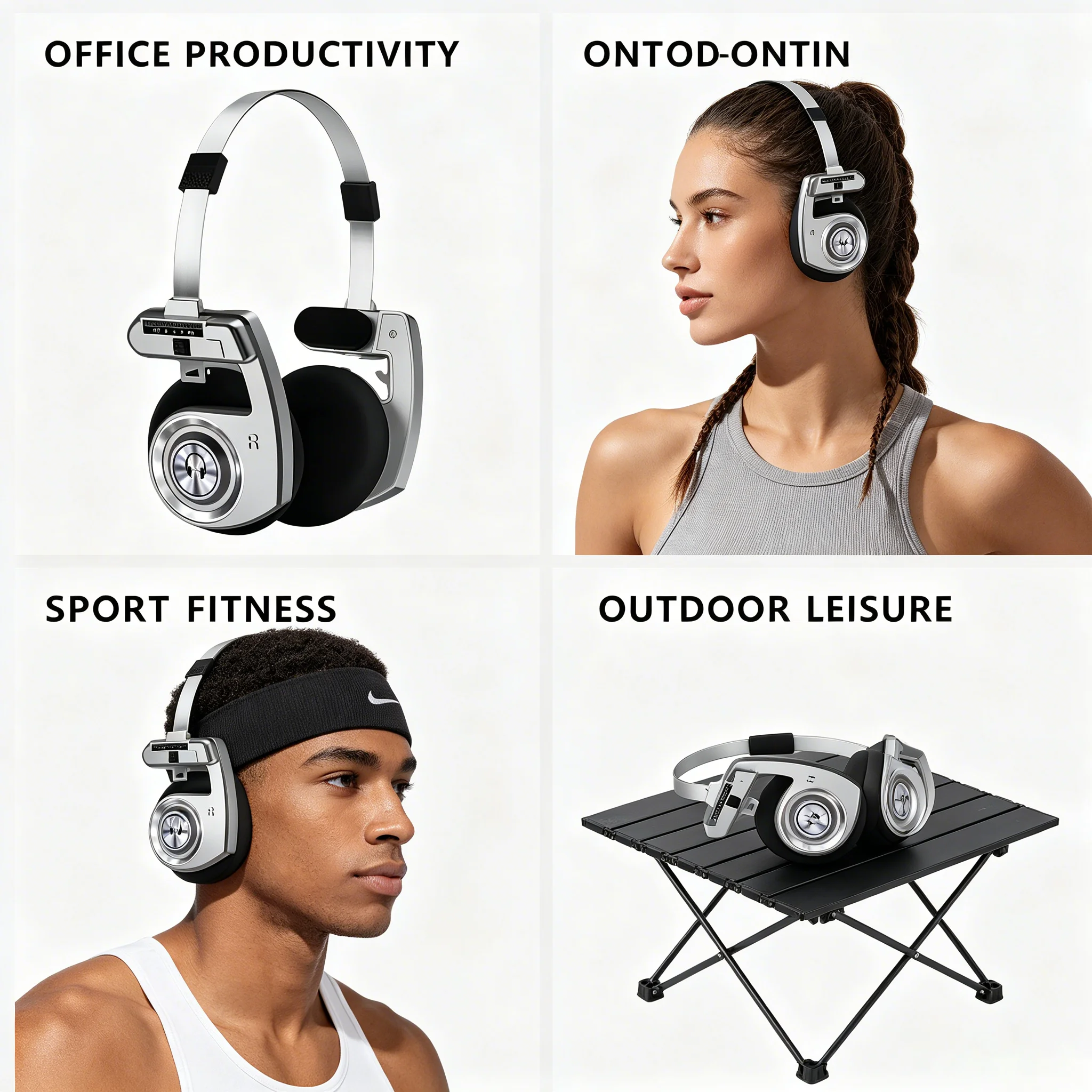 Retro Stylish Portable Popular H1PRO Wireless  Headphones