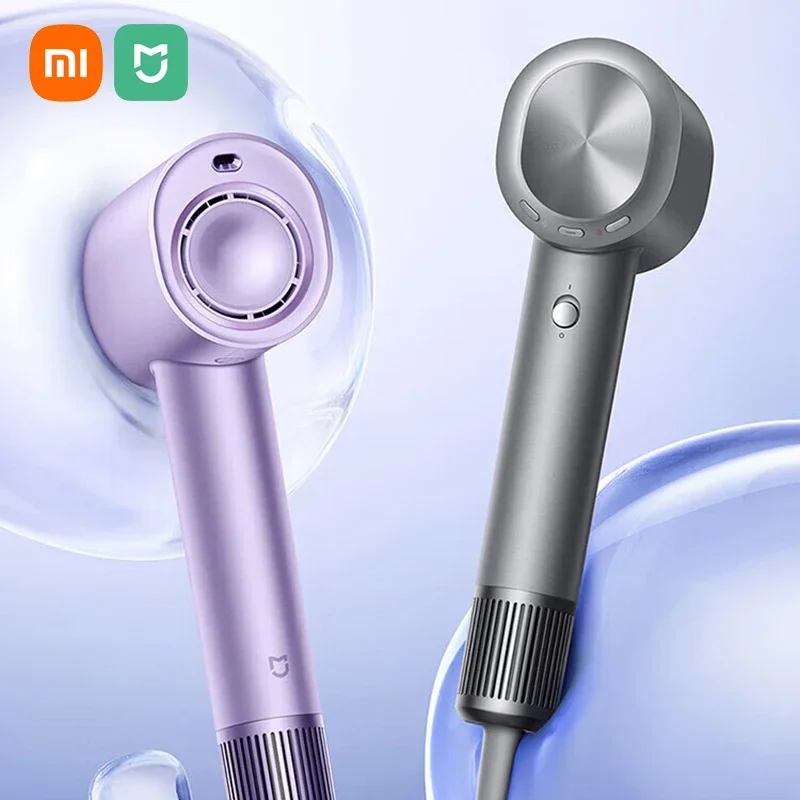 XIAOMI MIJIA High Speed Hair Dryer H701 1600W Quick Dry Water Ion Hair Care Smart Constant Temperature Multiple Noise Reduction