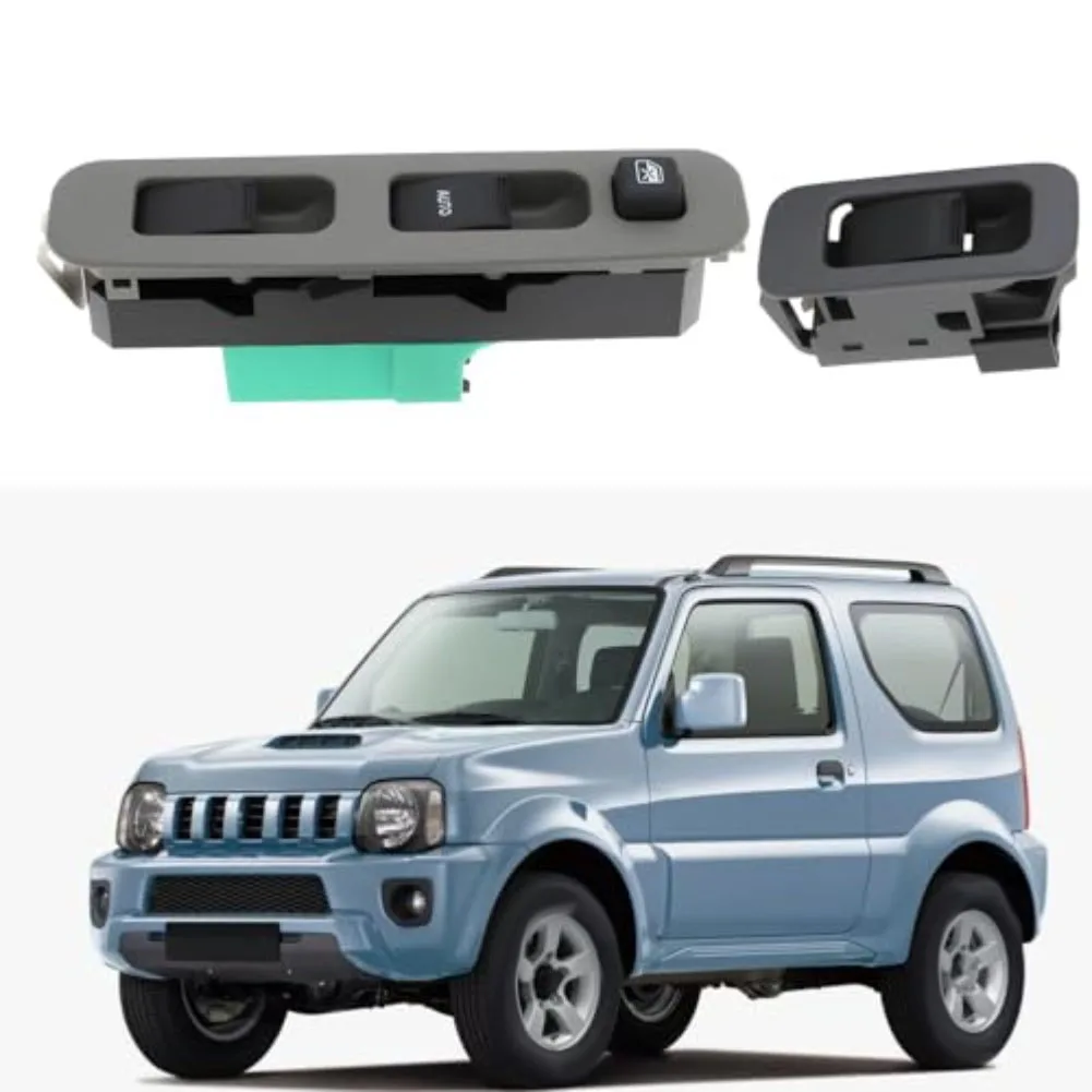 Power Window Switch Master 37990-81A20 37995-75F00-P4Z Compatible with For Suzuki For Jimny For FJ Models 1998-2015