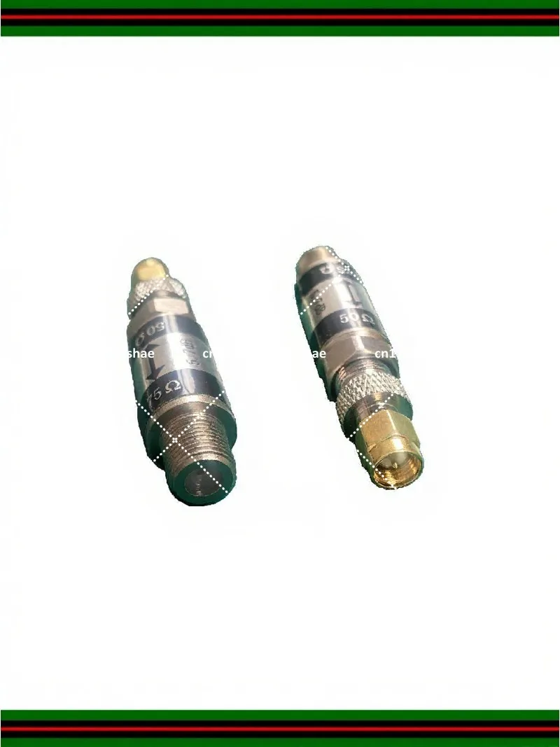 50 to 75 Ohm RF Impedance Matching Pad SMA Female to F Male Coaxial Converter Module