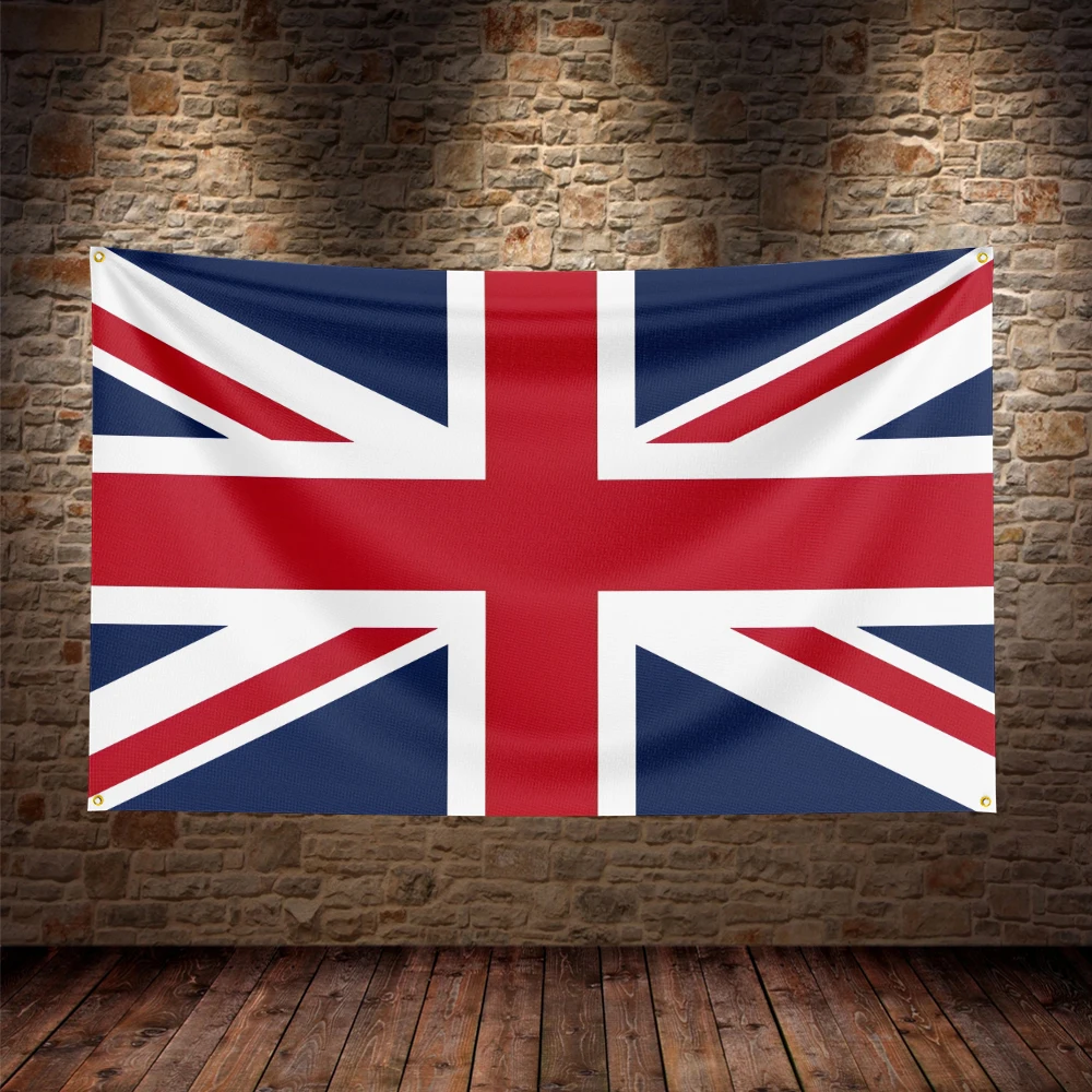 Single-sided printing of the UK England Scotland Wales Northern Ireland flag