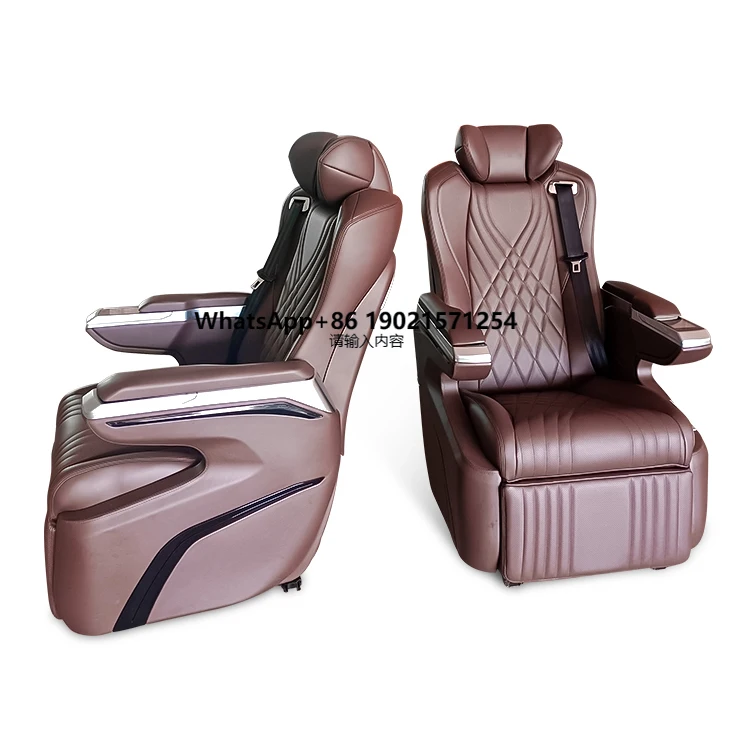 

ST-AEF-QP Interior Modified Electric Vip Luxury Car Seat with Massage Ventilated for 360 SwivelHiace Van Alphard