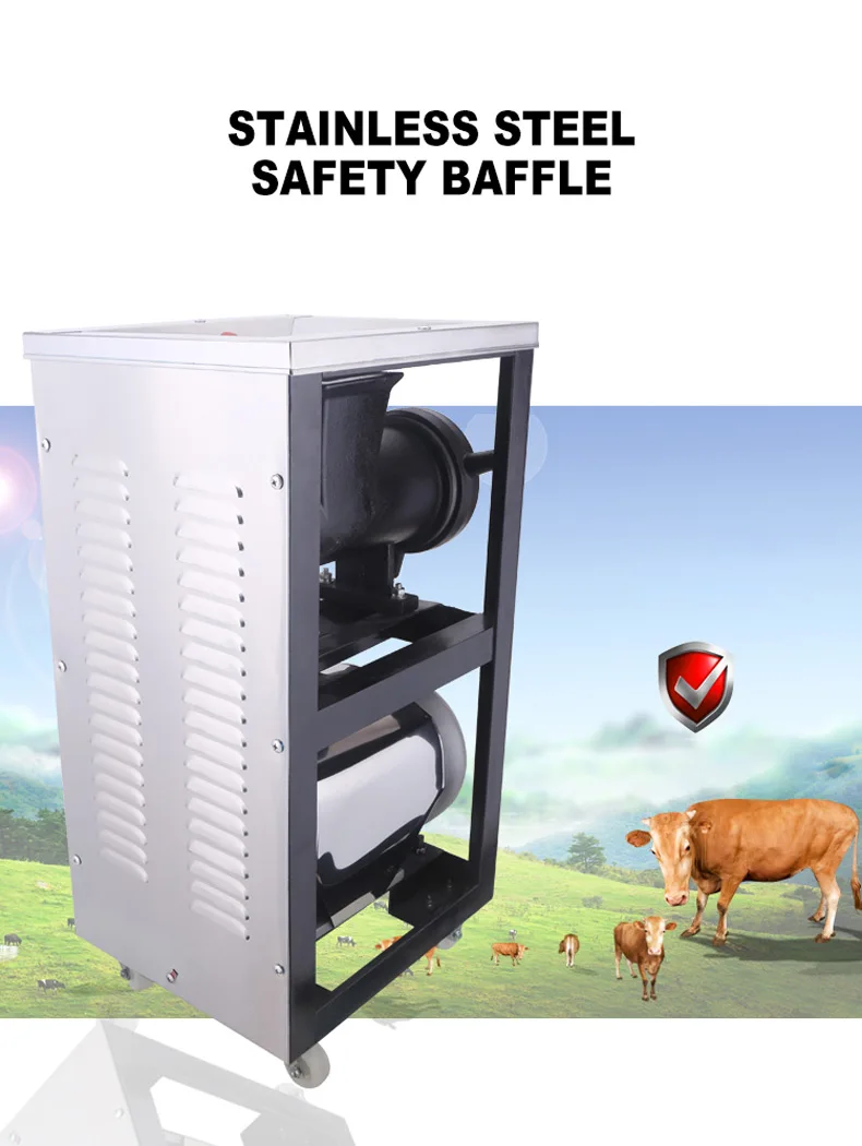 Yunlin Li 42 Large Scale Electric Meat Grinder Commercial Grade Bone Fish Grinding Machine for Chicken Skeletons And Meat Min