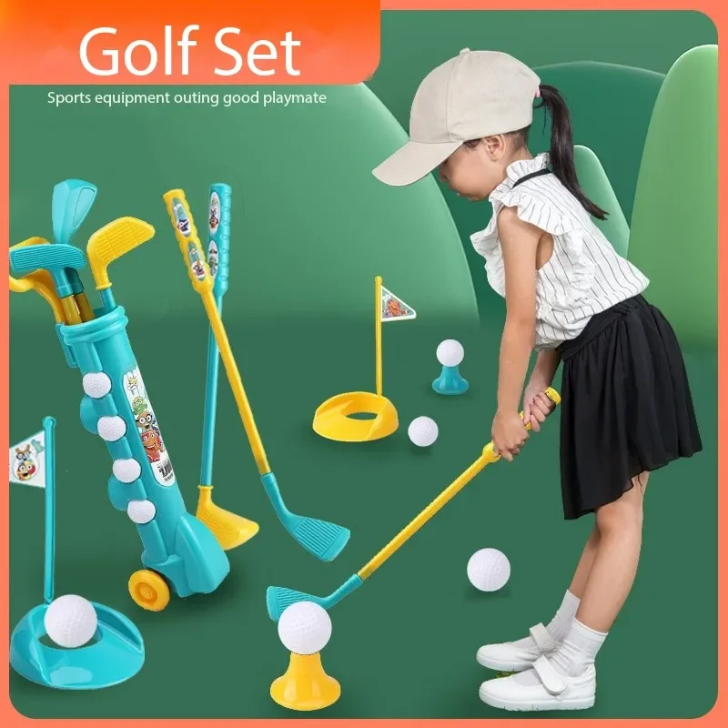 Golf Club Training Toys para crianças, Toddler Ball Game, Indoor e Outdoor Sports Game, meninos e meninas