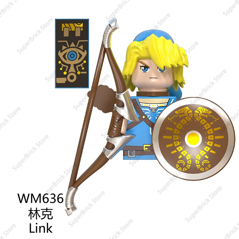 WM6053 The Legend of Zelda Twilight Princess Mini Action Figures Bricks Classics Game Figure Doll Model Building Blocks Toy Gift