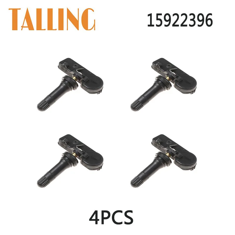 

15922396 4Pcs TPMS Tire Pressure Sensor for Chevrolet Impala Cadillac Allure GMC Acadia Saturn Hummer Pontiac Suzuki Reno